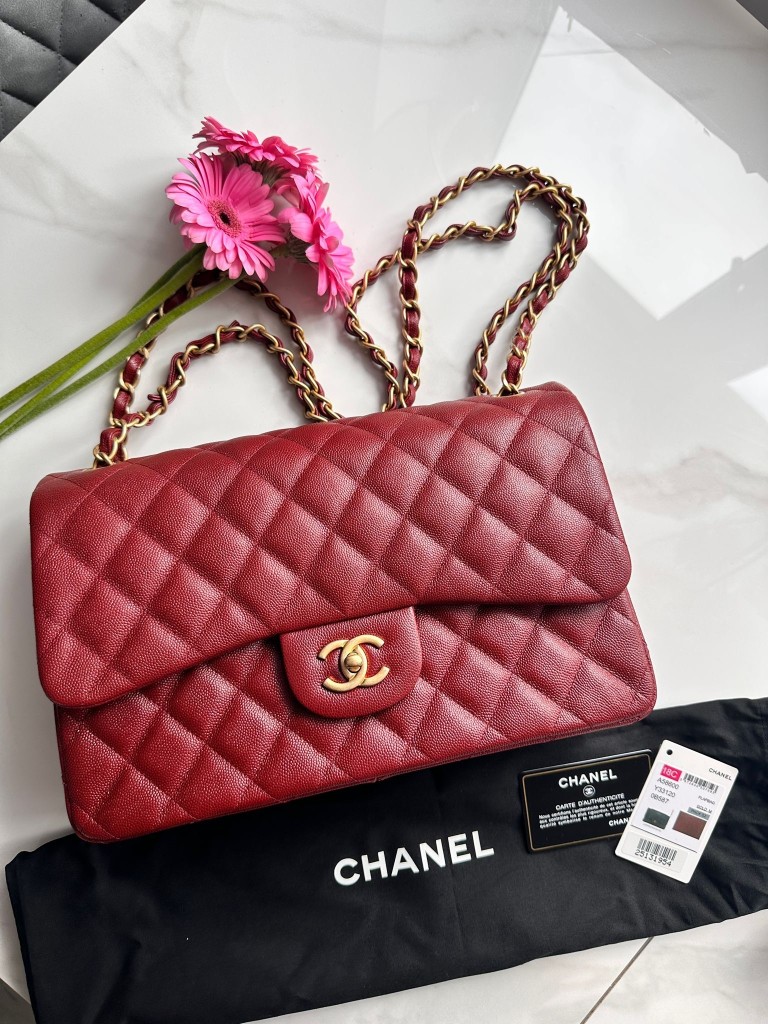 Classic Jumbo Double Flap torebka