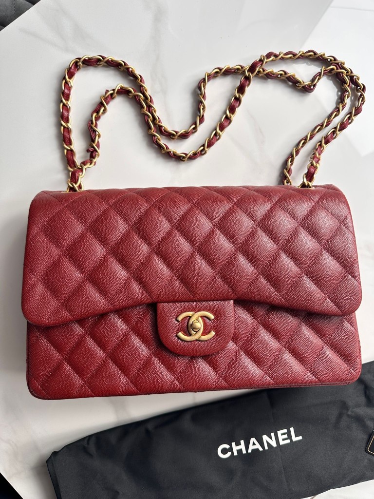 Classic Jumbo Double Flap torebka