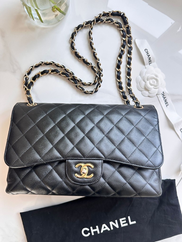 Classic Jumbo Double Flap bag