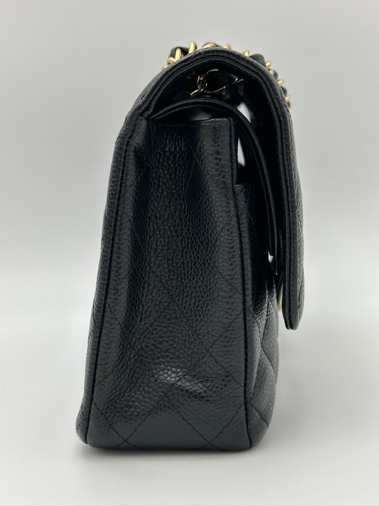 Classic Medium Double Flap 24k bag