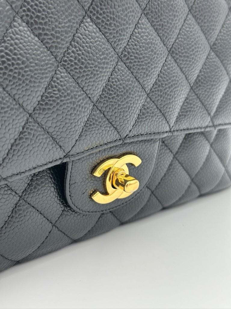 Classic Medium Double Flap 24k bag