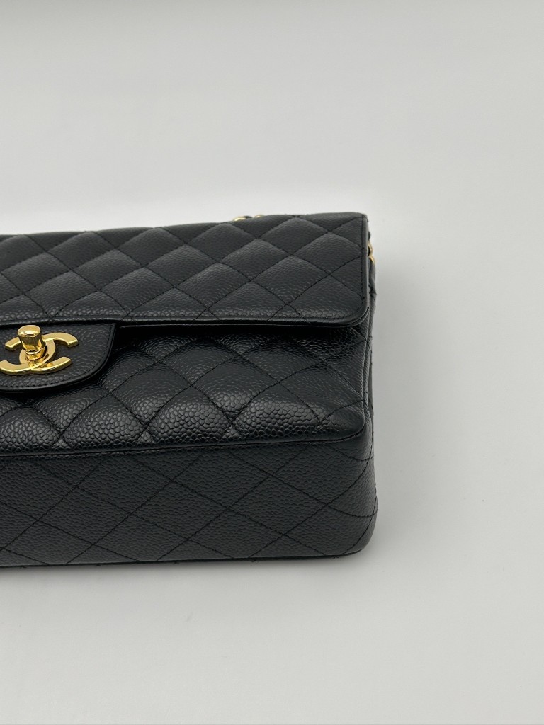 Classic Medium Double Flap 24k bag