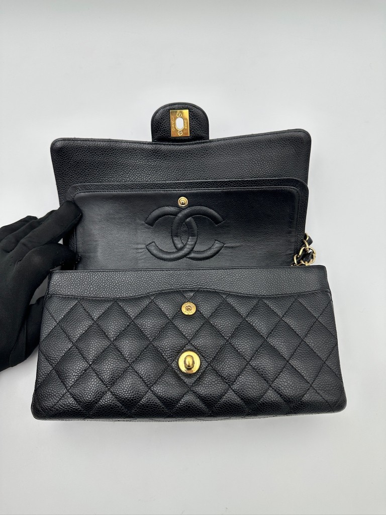 Classic Medium Double Flap 24k torebka