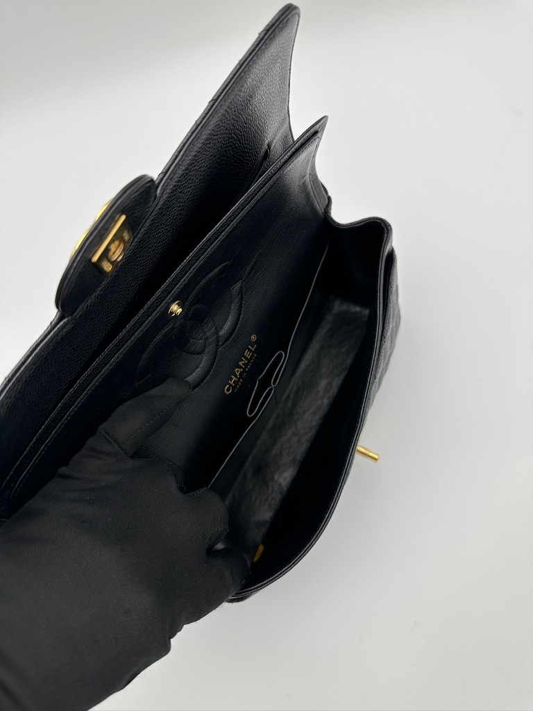 Classic Medium Double Flap 24k bag