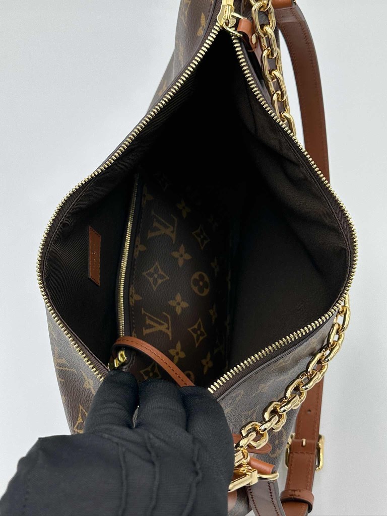 LOUIS VUITTON Reverse Monogram Loop Hobo torebka