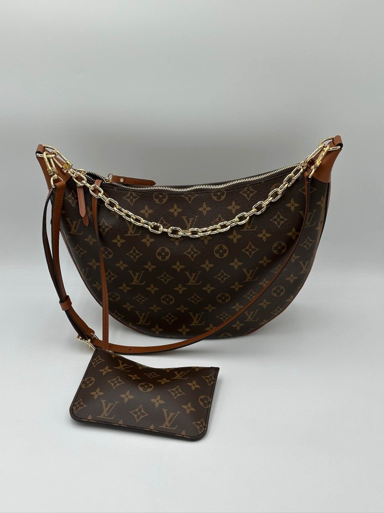LOUIS VUITTON Reverse Monogram Loop Hobo torebka