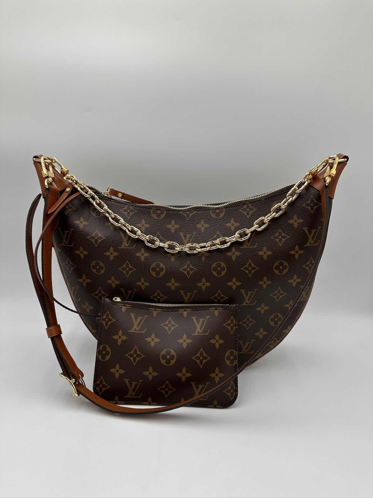 LOUIS VUITTON Reverse Monogram Loop Hobo torebka