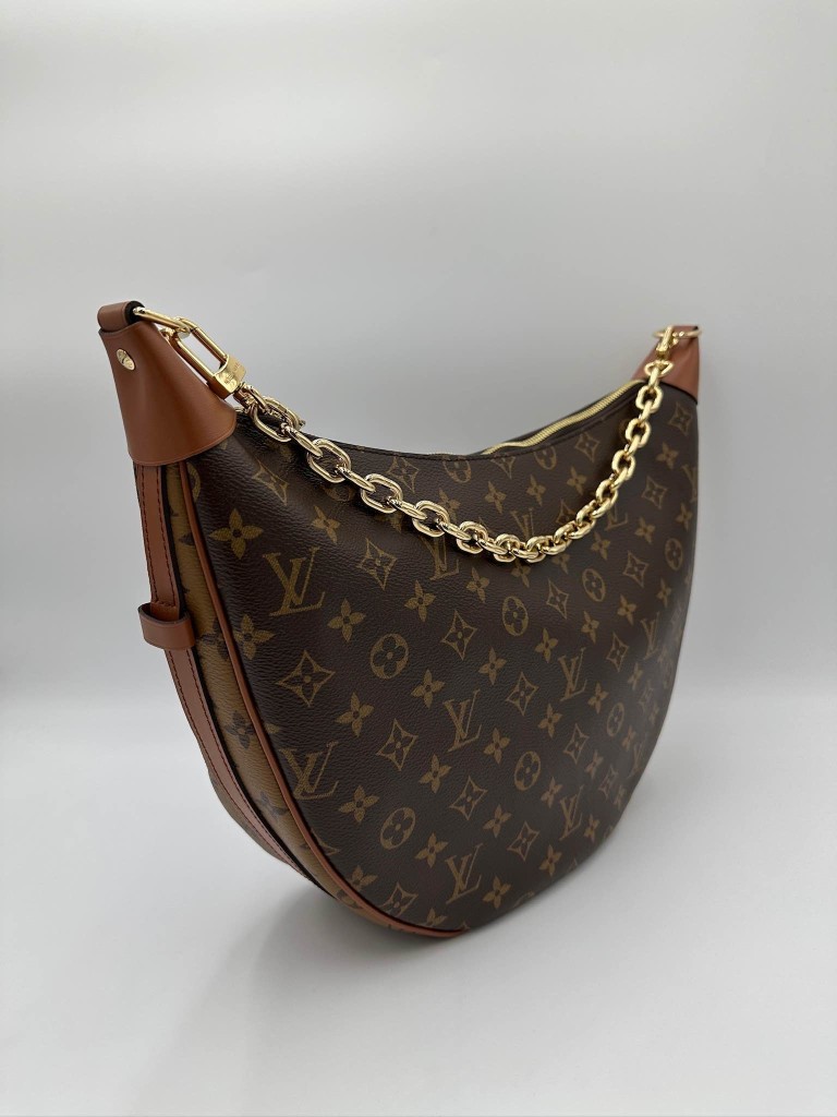 LOUIS VUITTON Reverse Monogram Loop Hobo torebka