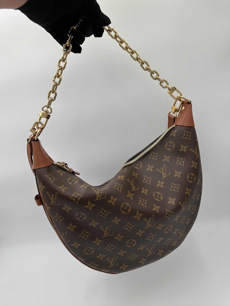 LOUIS VUITTON Reverse Monogram Loop Hobo torebka