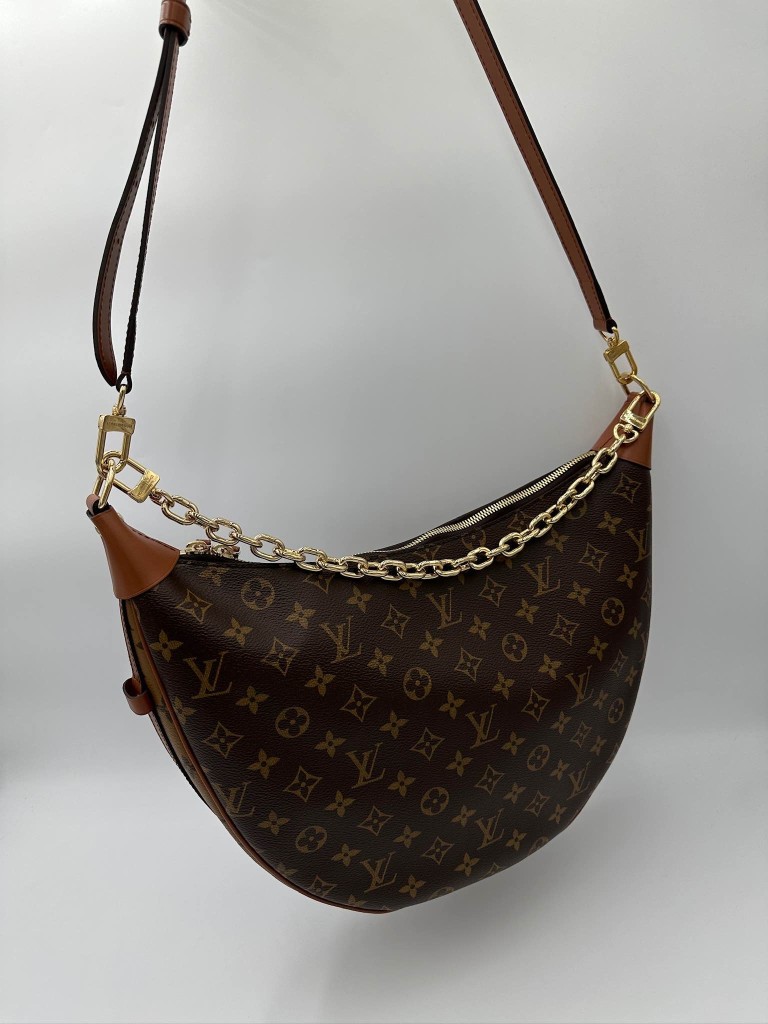 LOUIS VUITTON Reverse Monogram Loop Hobo torebka