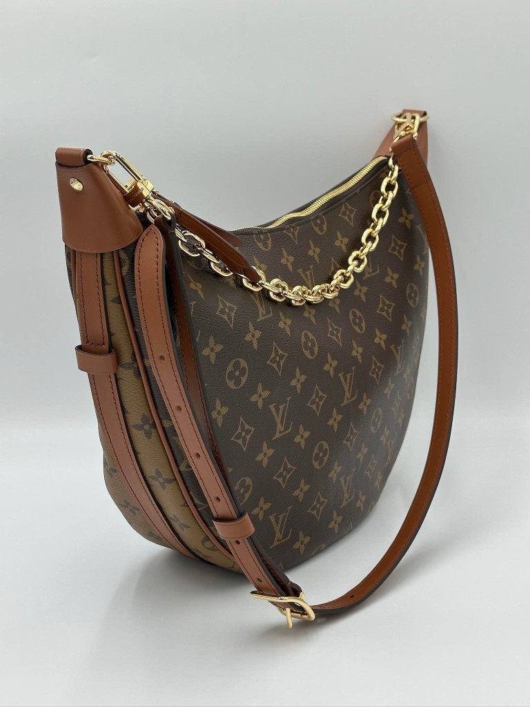 LOUIS VUITTON Reverse Monogram Loop Hobo torebka
