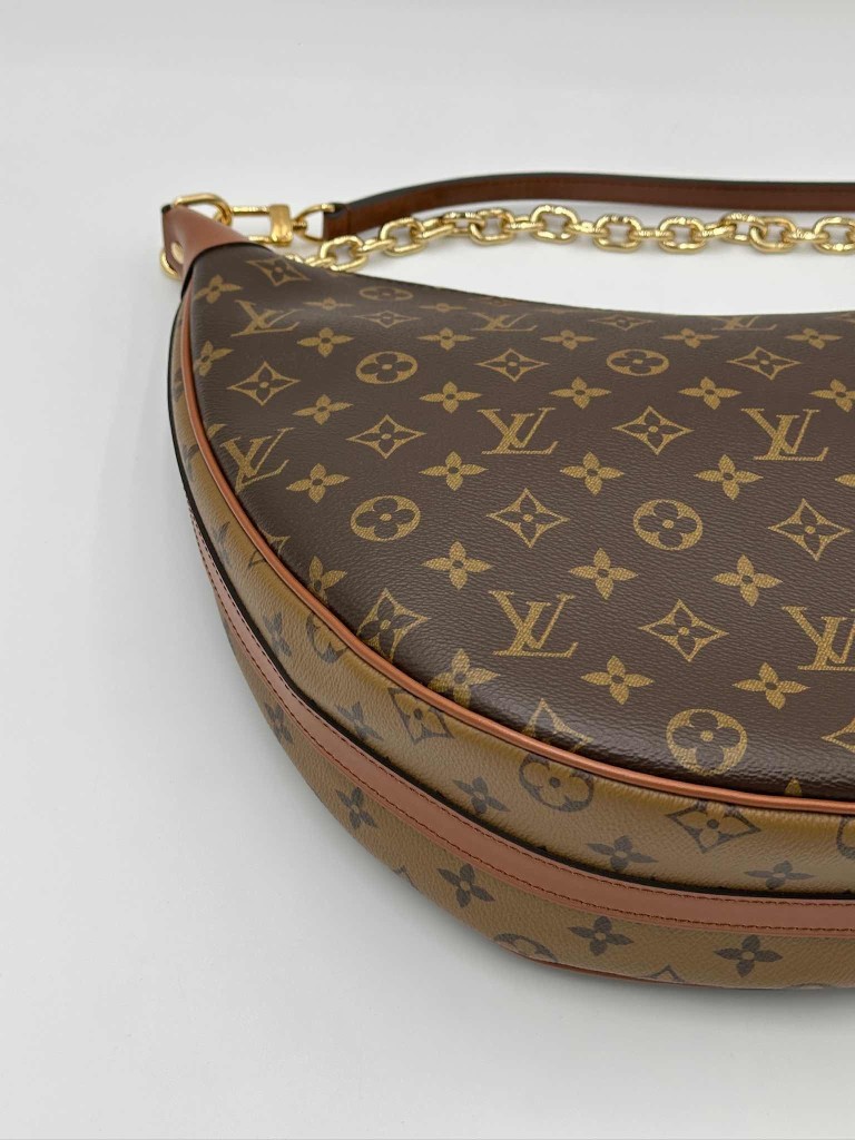 LOUIS VUITTON Reverse Monogram Loop Hobo torebka