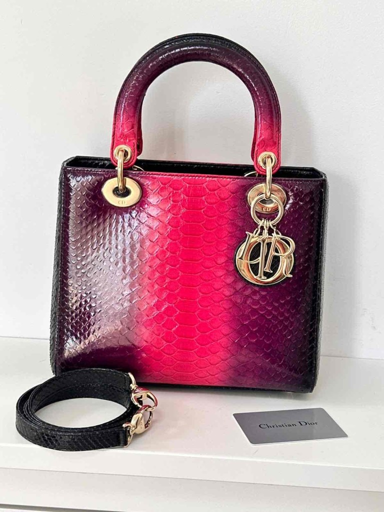 Christian Dior Lady Dior Medium torebka