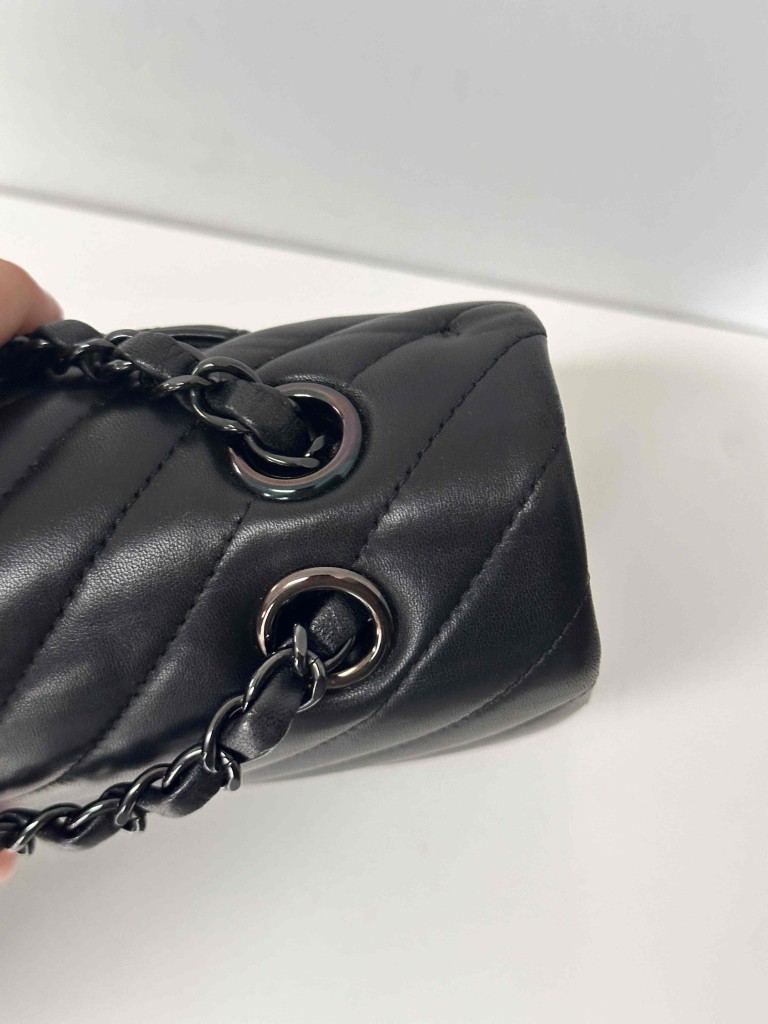 torebka Chanel Classic Medium Double Flap so black