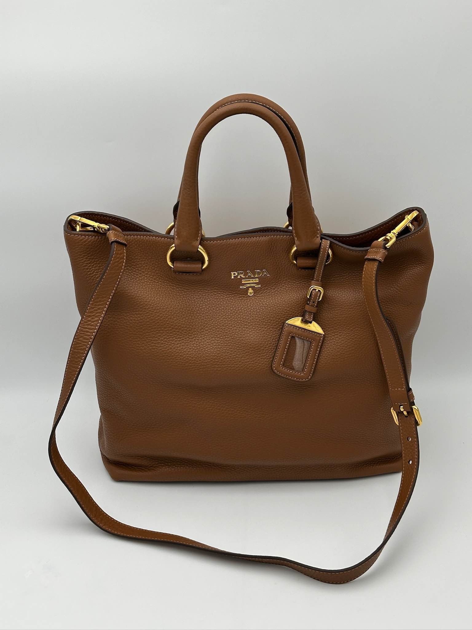 Prada Vitello Daino Tote torebka