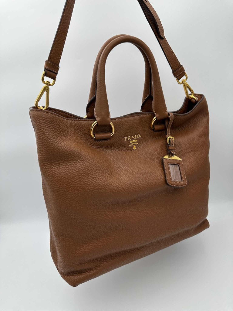 Prada Vitello Daino Tote torebka