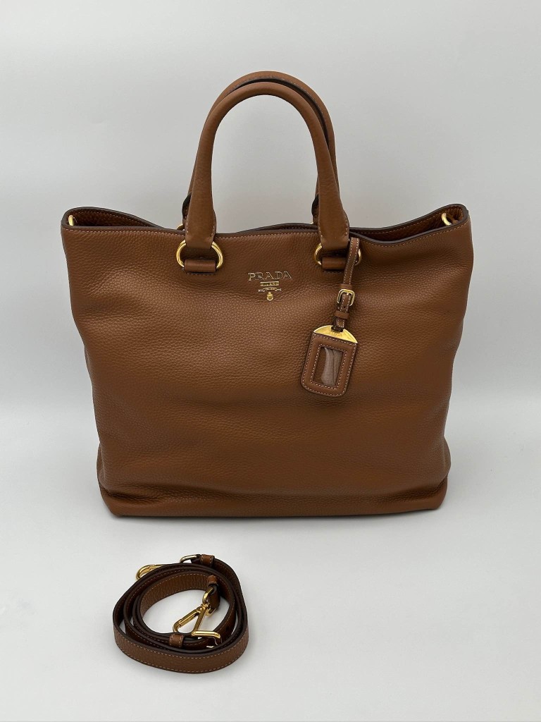 Prada Vitello Daino Tote torebka