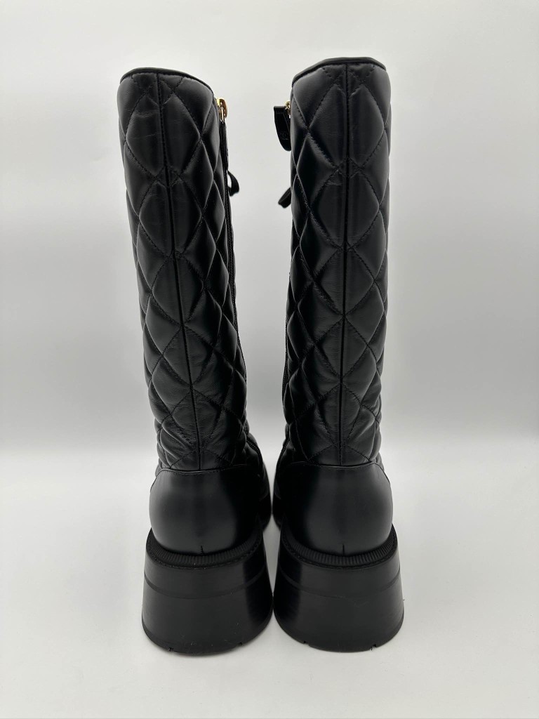 Chanel Biker Boots