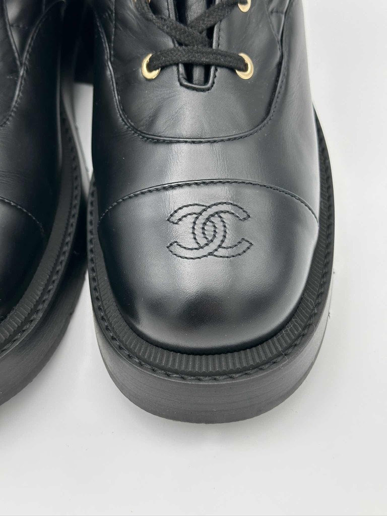 Chanel Biker Boots