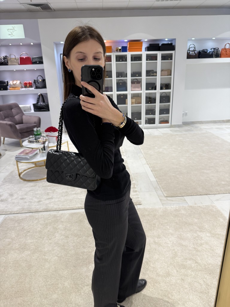 Torebka Chanel Classic Small Double Flap So Black