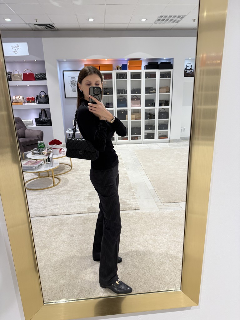 Torebka Chanel Classic Small Double Flap So Black