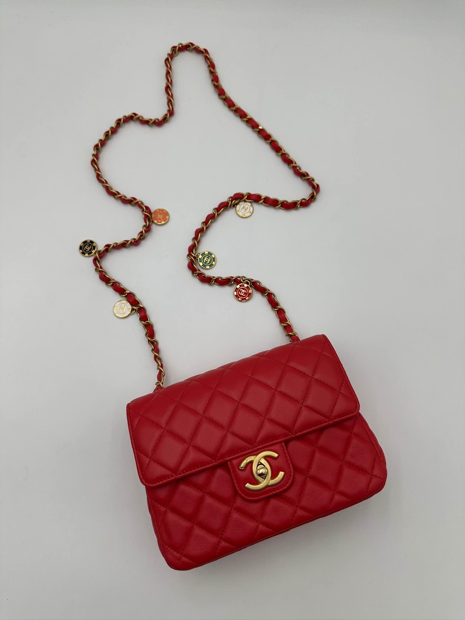 Chanel Classic Coco Pins Mini Flap bag