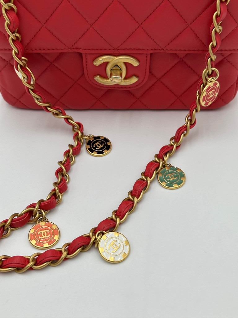 Chanel Classic Coco Pins Mini Flap bag