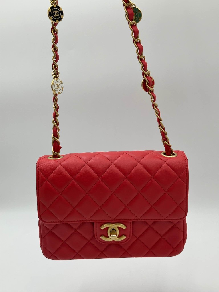 Chanel Classic Coco Pins Mini Flap torebka