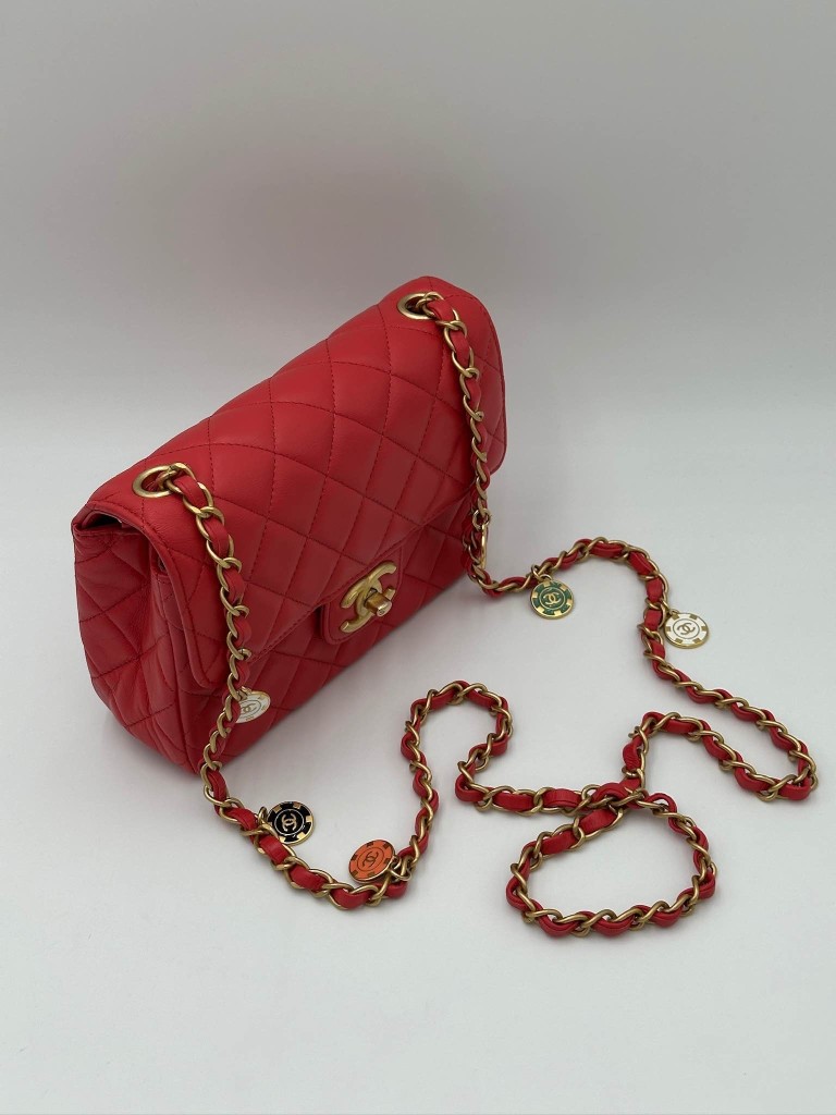 Chanel Classic Coco Pins Mini Flap bag