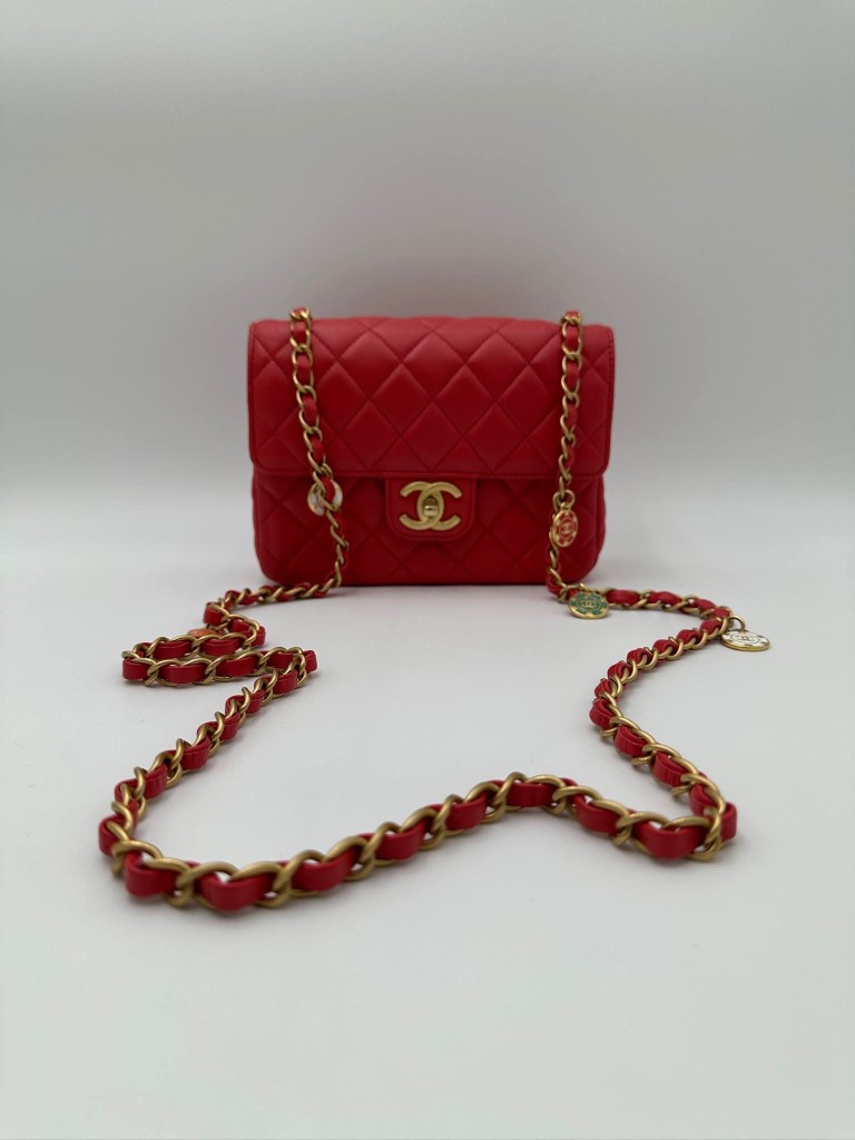 Chanel Classic Coco Pins Mini Flap torebka