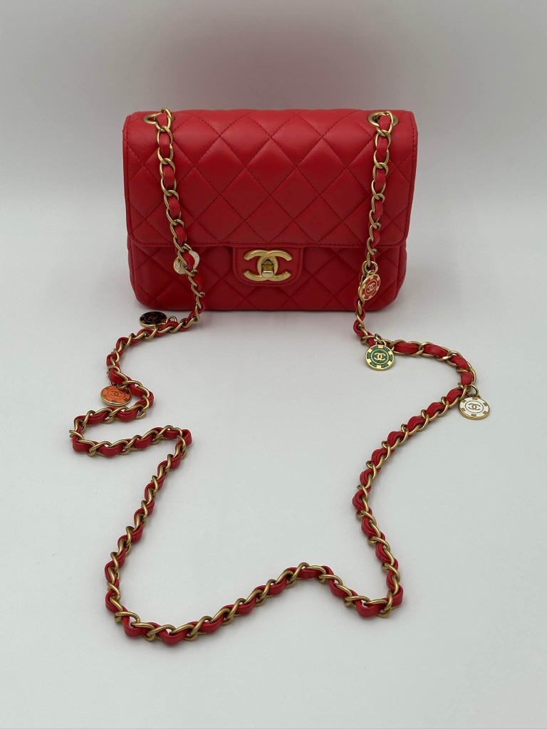 Chanel Classic Coco Pins Mini Flap bag
