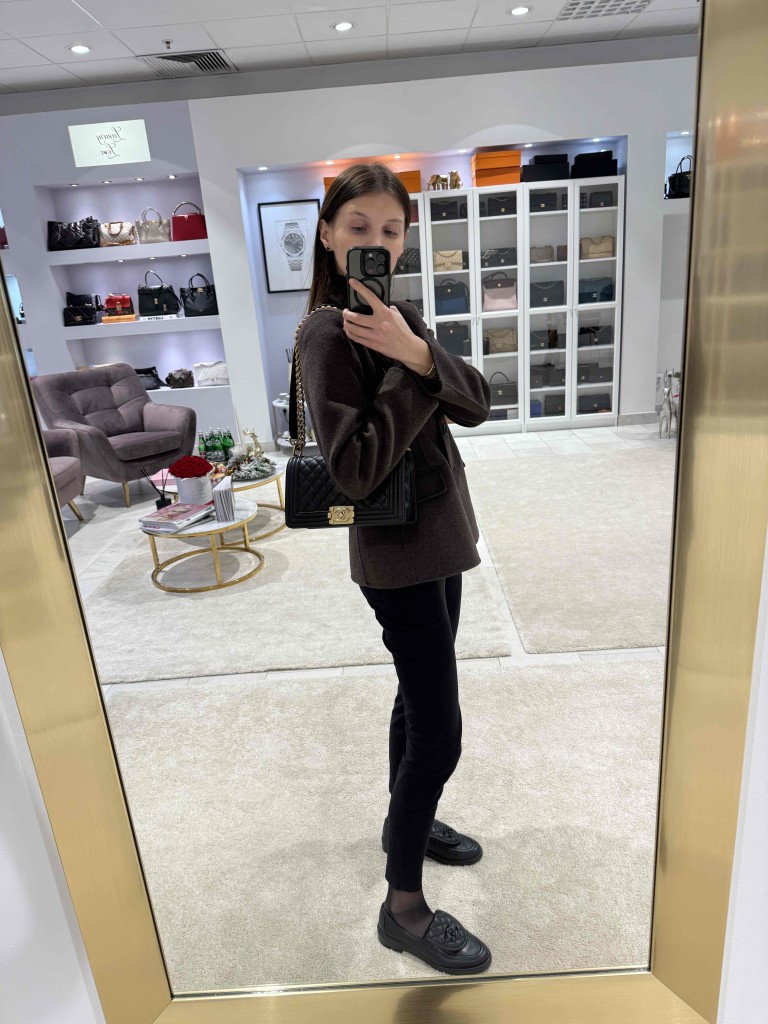 Chanel Boy Old Medium torebka