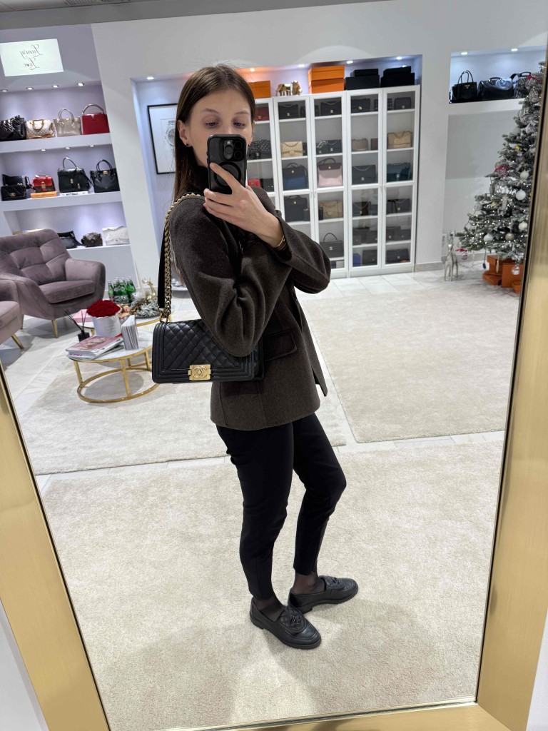 Chanel Boy Old Medium torebka