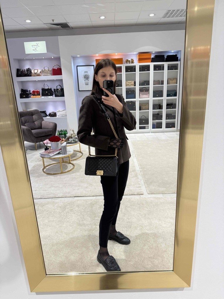 Chanel Boy Old Medium torebka