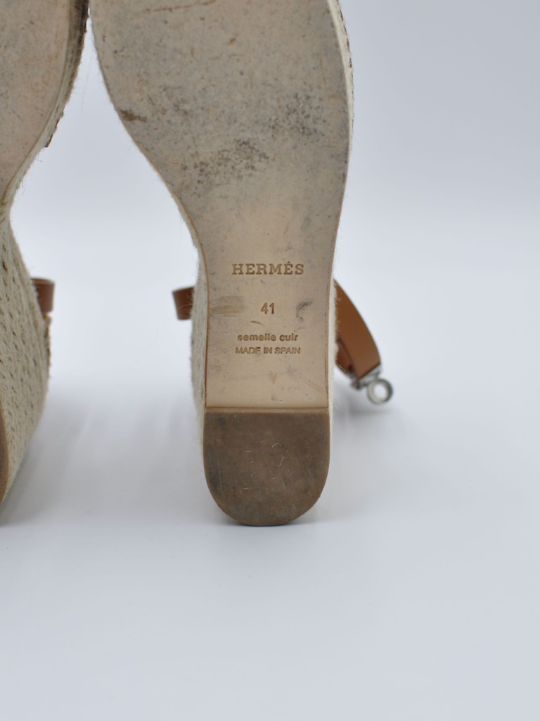 Hermes espadrilles