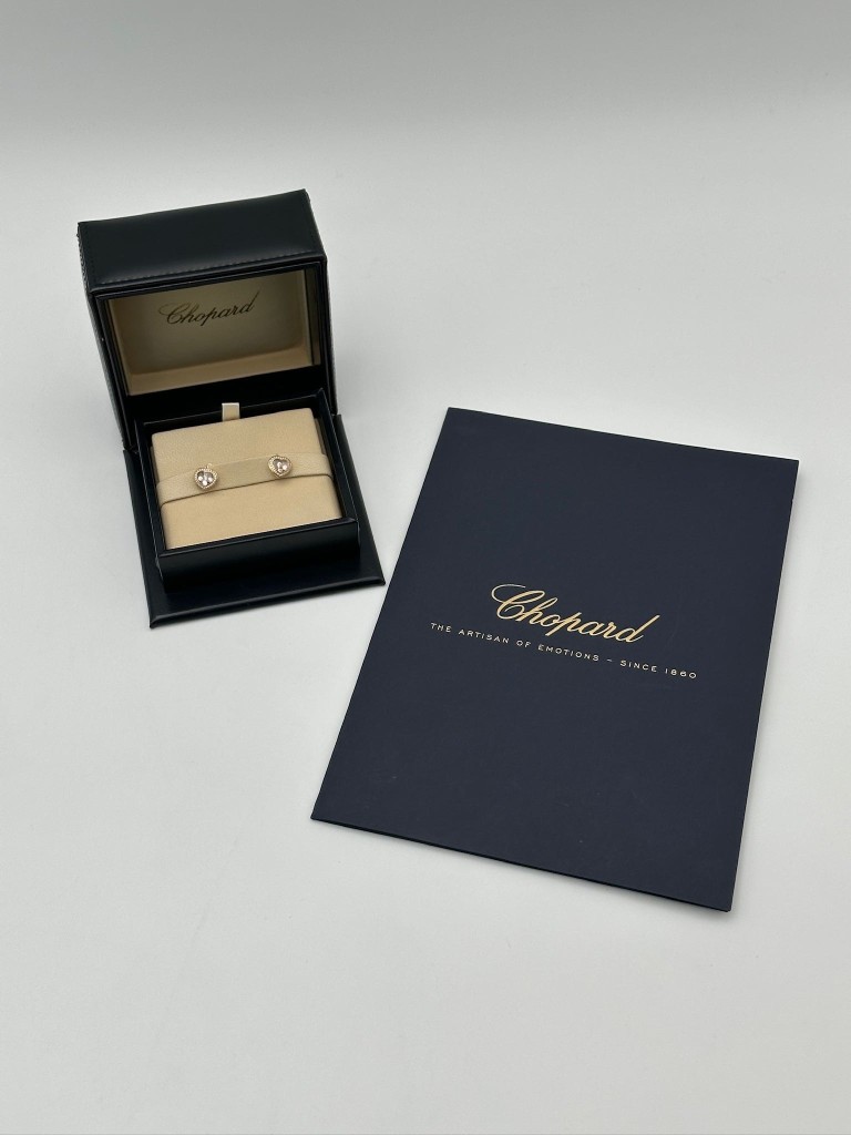 Kolczyki Chopard Happy Diamonds