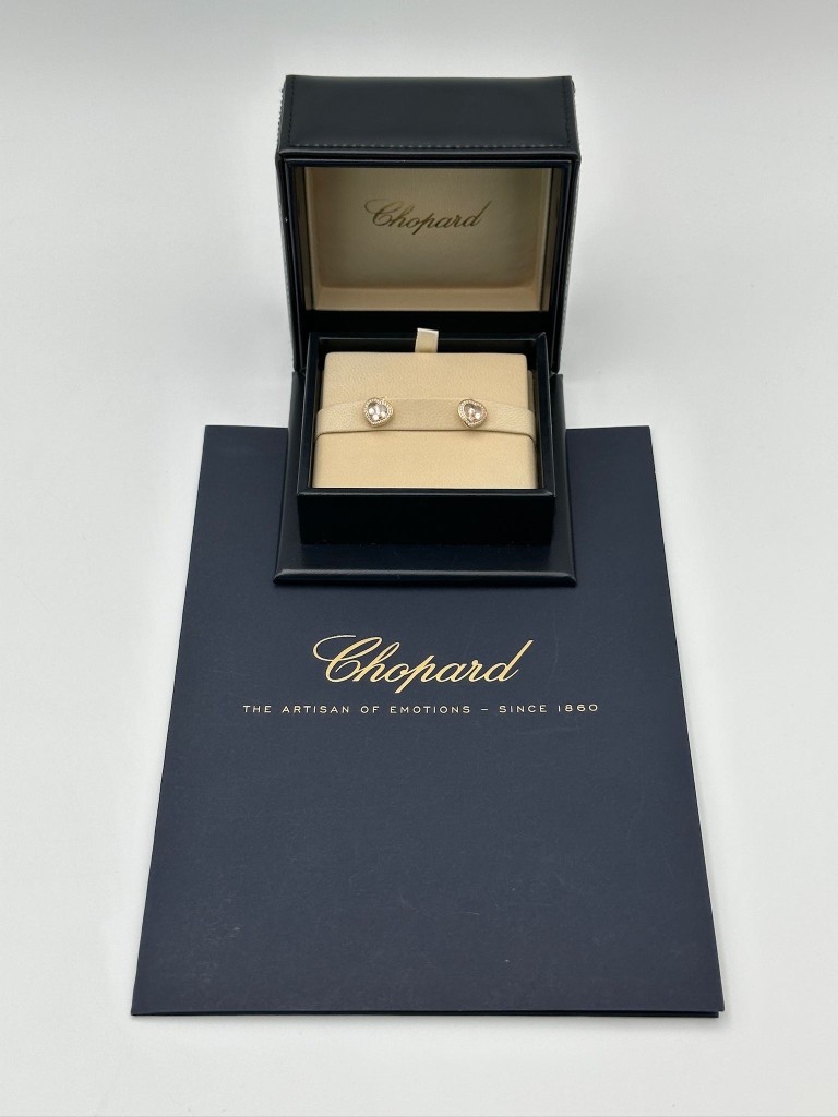 Kolczyki Chopard Happy Diamonds