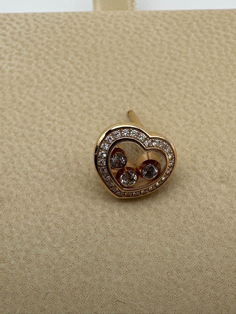 Kolczyki Chopard Happy Diamonds