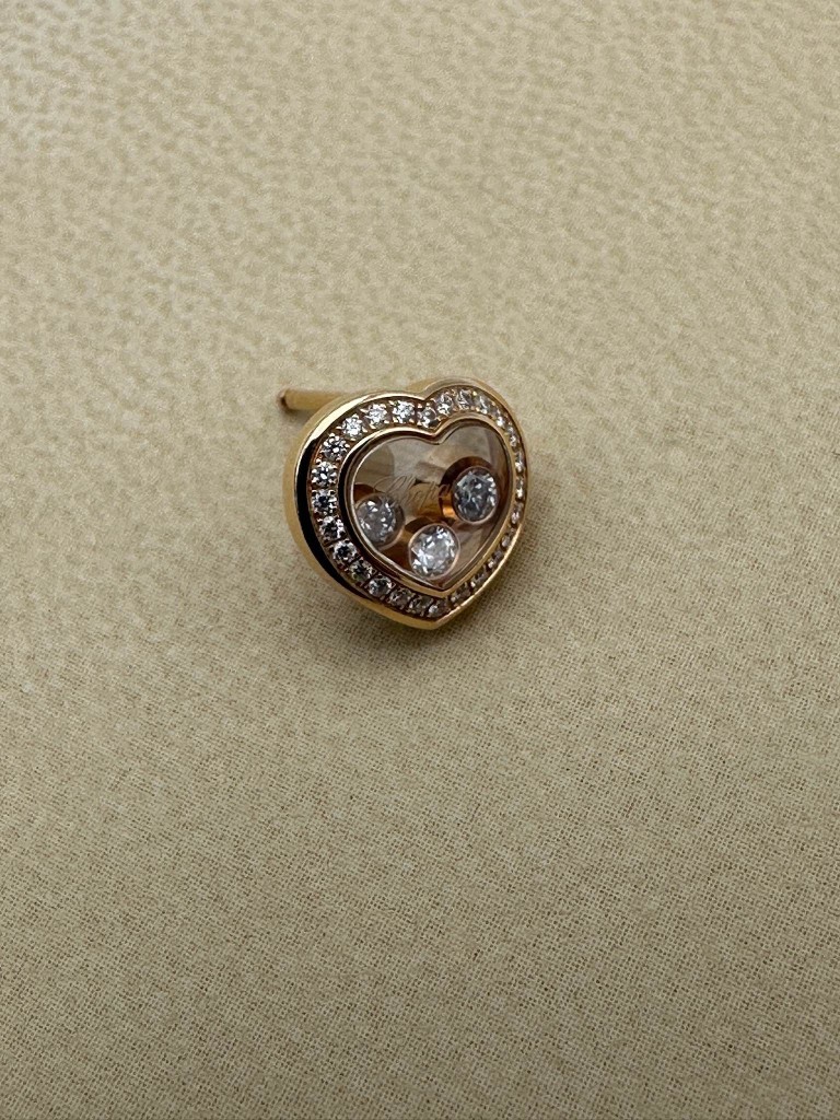 Kolczyki Chopard Happy Diamonds