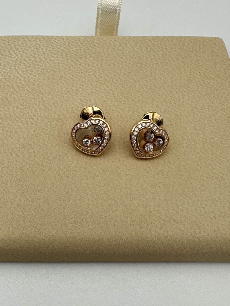 Kolczyki Chopard Happy Diamonds