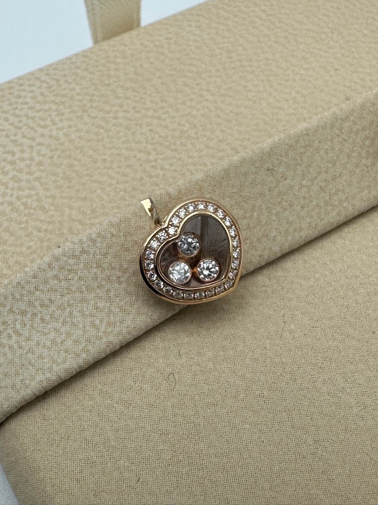 Kolczyki Chopard Happy Diamonds