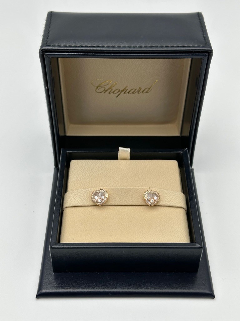 Kolczyki Chopard Happy Diamonds