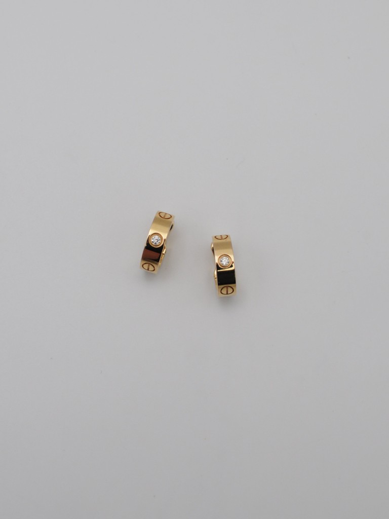 Cartier Love earrings