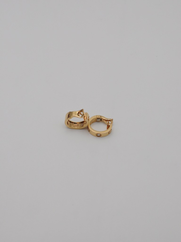 Cartier Love earrings