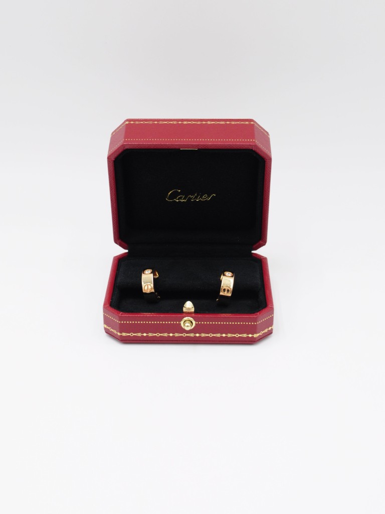 Cartier Love earrings