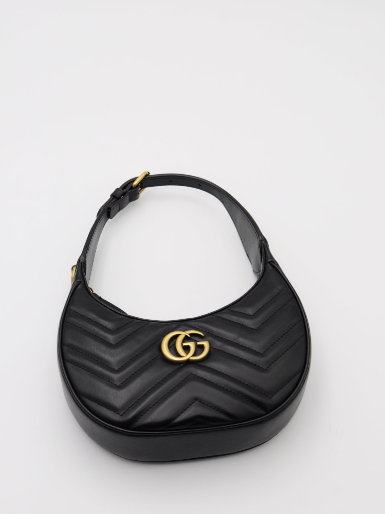 Gucci GG Marmont Small half-moon shoulder bag