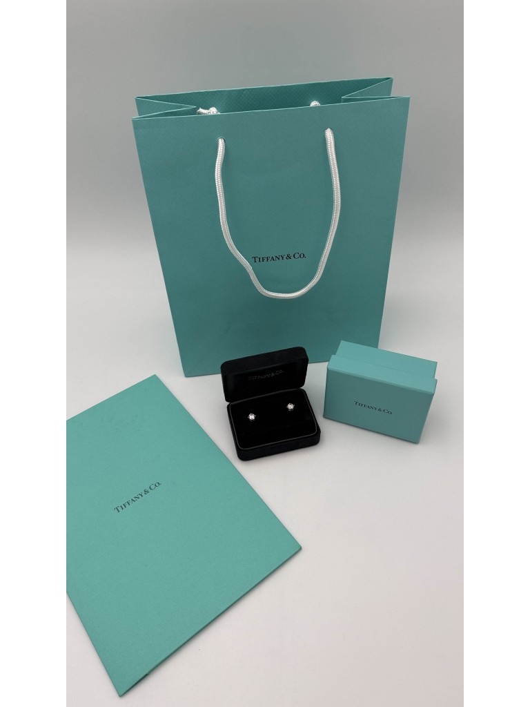 Tiffany & Co. earrings with diamonds