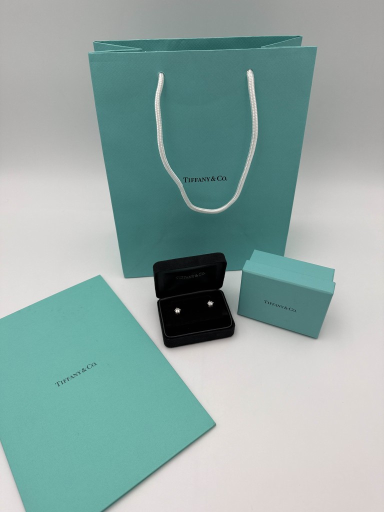 Tiffany & Co. kolczyki z diamentami