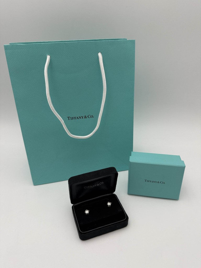 Tiffany & Co. kolczyki z diamentami
