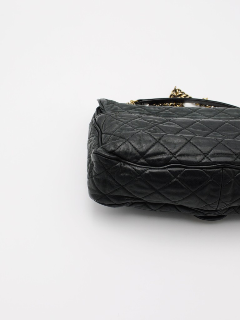 Chanel Shiva Flap Bag Quilted Iridescent Calfskin